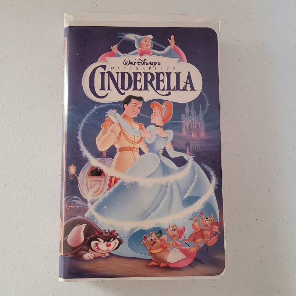 Vintage Disney Cinderella Masterpiece VHS Tape